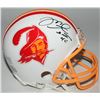 Image 1 : Mike Alstott Signed Buccaneers Throwback Mini-Helmet (Radtke COA)