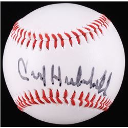 Carl Hubbell Signed Baseball (Beckett COA)