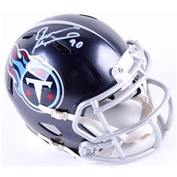Jevon Kearse Signed Titans Mini Speed Helmet (Radtke COA)