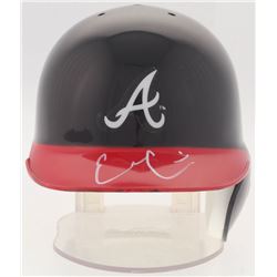 Evan Gattis Signed Braves Mini-Helmet (Radtke Hologram)