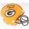 Image 1 : Ron Wolf Signed Packers Mini-Helmet Inscribed "HOF 15" (Radke COA)