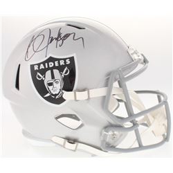 Bo Jackson Signed Raiders Full-Size Speed Helmet (Radtke COA  Jackson Hologram)