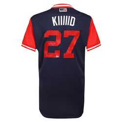 Mike Trout Signed LE Angels Players Weekend "Kiiiiid" Jersey Inscribed "Kiiiiid" (Steiner COA  MLB H