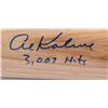 Image 1 : Al Kaline Signed Rawlings Pro Baseball Bat Inscribed "3,007 Hits" (JSA COA)