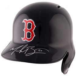 Mookie Betts Signed Red Sox Authentic Full-Size Batting Helmet (Fanatics Hologram)