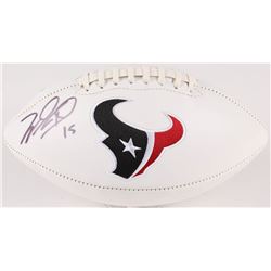 Will Fuller Signed Texans Logo Football (JSA COA)