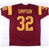 Image 1 : O.J. Simpson Signed Jersey Inscribed "Heisman 68'" (JSA COA)