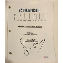 Simon Pegg Signed "Mission: Impossible - Fallout" Full Movie Script (PSA COA)