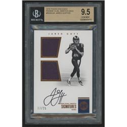 2016 Panini Encased Rookie Dual Swatch Signatures #RDSSJG Jared Goff / 25 (BGS 9.5)