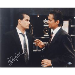 Charlie Sheen Signed "Wall Street" 16x20 Photo (Beckett COA)