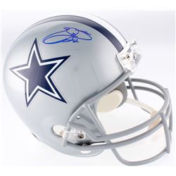 Emmitt Smith Signed Cowboys Full-Size Helmet (Beckett COA)