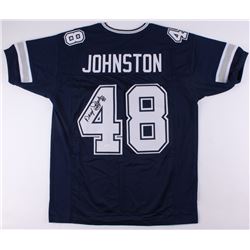 Daryl "Moose" Johnston Signed Jersey (JSA COA)