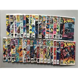 Lot of (70) 1981-1996 Marvel Uncanny X-Men 1st Series Comic Books