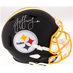 JuJu Smith-Schuster Signed Pittsburgh Steelers Full-Size Matte Black Speed Helmet (JSA COA)