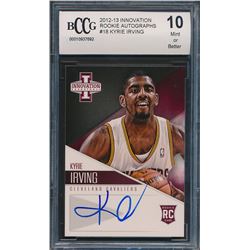 2012-13 Innovation Rookie Autographs #18 Kyrie Irving (BCCG 10)