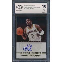 2012-13 Prestige Prestigious Picks Signatures #1 Kyrie Irving (BCCG 10)