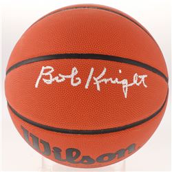 Bob Knight Signed Basketball (Schwartz COA)