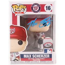 Max Scherzer Signed Washington Nationals #16 MLB Funko Pop! Vinyl Figure (JSA COA)