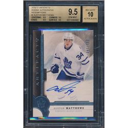 2016-17 Artifacts Rookie Autographs Redemptions #I Auston Matthews RC (BGS 9.5)