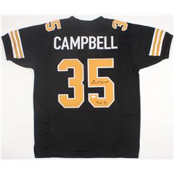 Earl Campbell Signed Jersey Inscribed "HOF 91" (JSA COA)