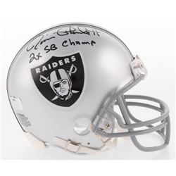 Jim Plunkett Signed Oakland Raiders Mini Helmet Inscribed "2x SB Champs" (Radtke COA)