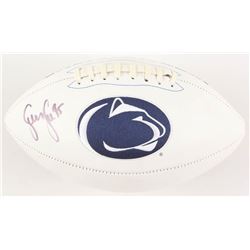 Sean Lee Signed Penn State Nittany Lions Logo Football (JSA COA)