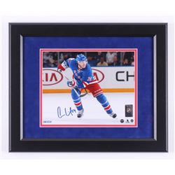 Oscar Lindberg Signed New York Rangers 13x16 Custom Framed Photo Display (Steiner COA)