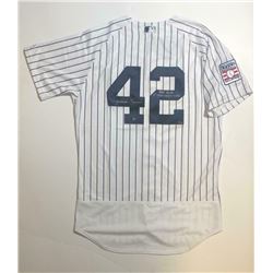 Mariano Rivera Signed New York Yankees Jersey Inscribed "HOF 2019"  "1st Unanimous Vote" (Steiner CO