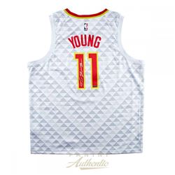 Trae Young Signed Atlanta Hawks Jersey (Panini COA)