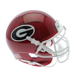 Herschel Walker Signed Georgia Bulldogs Mini Helmet Inscribed "82 Heisman" (Sports Collectibles Holo