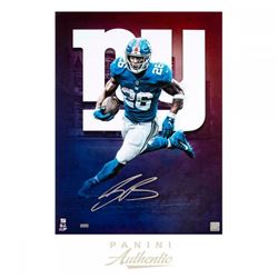 Saquon Barkley Signed New York Giants 18x24 Limited Edition Photo (Panini COA)