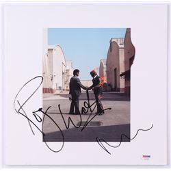 Roger Waters  Nick Mason Signed Pink Floyd "Wish You Were Here" Vinyl Record Album Cover (PSA LOA)