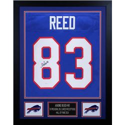Andre Reed 24x30 Custom Framed Jersey Display (JSA COA)