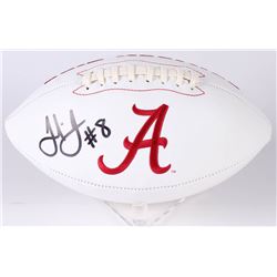 Julio Jones Signed Alabama Crimson Tide Logo Football (JSA COA)
