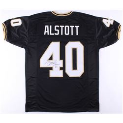 Mike Alstott Signed Jersey (JSA COA)