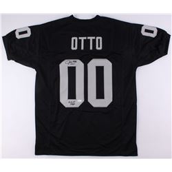 Jim Otto Signed Jersey Inscribed "H.O.F. 1980" (JSA COA)
