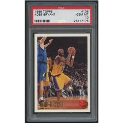 1996-97 Topps #138 Kobe Bryant RC (PSA 10)