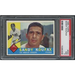 1960 Topps #343 Sandy Koufax (PSA 7)