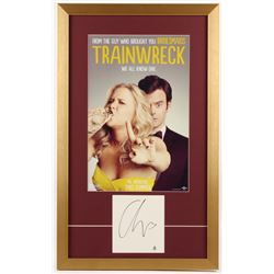 Amy Schumer Signed "Trainwreck" 17x28 Custom Framed Cut Display (Beckett COA)