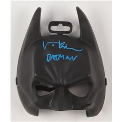 Val Kilmer Signed Batman Mask Inscribed "Batman" (Beckett COA)