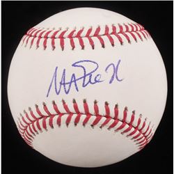 Magic Johnson Signed OML Baseball (Beckett COA)