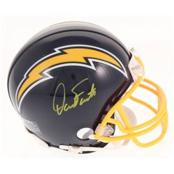 Dan Fouts Signed San Diego Chargers Mini Helmet (Beckett COA)