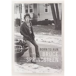 Bruce Springsteen Signed "Born to Run" First Edition Hardcover Book (Beckett LOA)