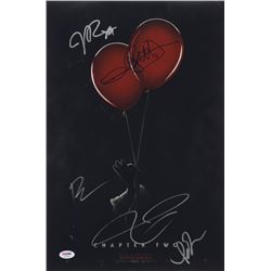 "IT Chapter Two" 12x18 Photo Cast-Signed By (5) with James McAvoy, Isaiah Mustafa, Andy Muschietti, 