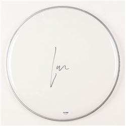 Lars Ulrich Signed 14" Drum Head (PSA COA)