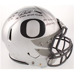 Dan Fouts Signed Game-Used Oregon Ducks Full-Size Authentic On-Field Speed Helmet with Multiple Care