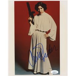 Carrie Fisher Signed "Star Wars" 8x10 Photo (JSA COA)