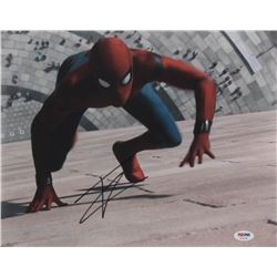 Tom Holland Signed "Spider-Man" 11x14 Photo (PSA COA)