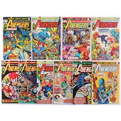 Lot of (10) 1975-76 "The Avengers" 1st Series Marvel Comic Books with #137-146