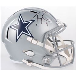Tony Romo Signed Dallas Cowboys Full-Size Speed Helmet (Beckett COA)